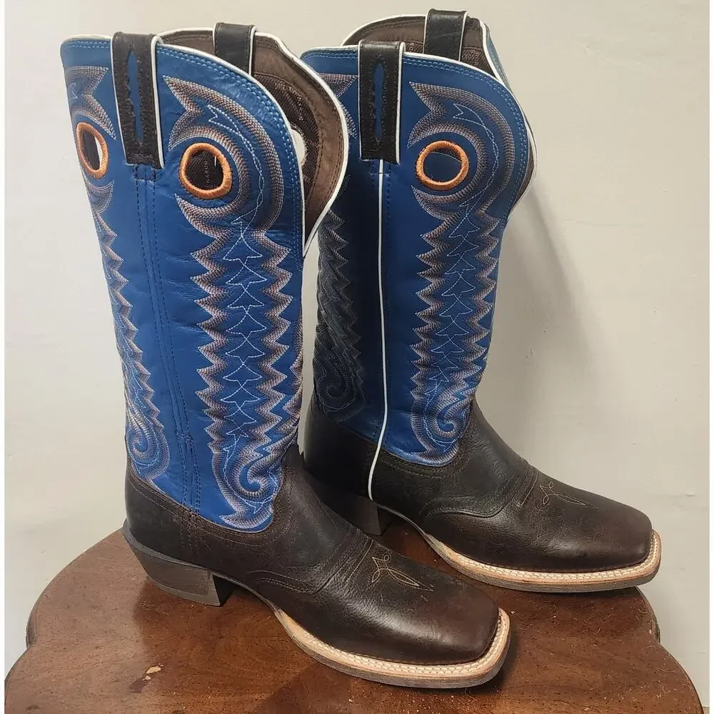 Men's Durango Rebel Pro Brilliant Blue Boots Style - DDB0337 EUC - Size US 11 M